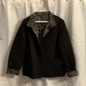 Nylon, reversible jacket